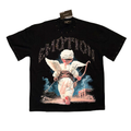 RHINESTONE ARCH ANGEL TEE BLACK