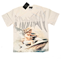 WHITE ‘JETSKI’ RHINESTONE TEE
