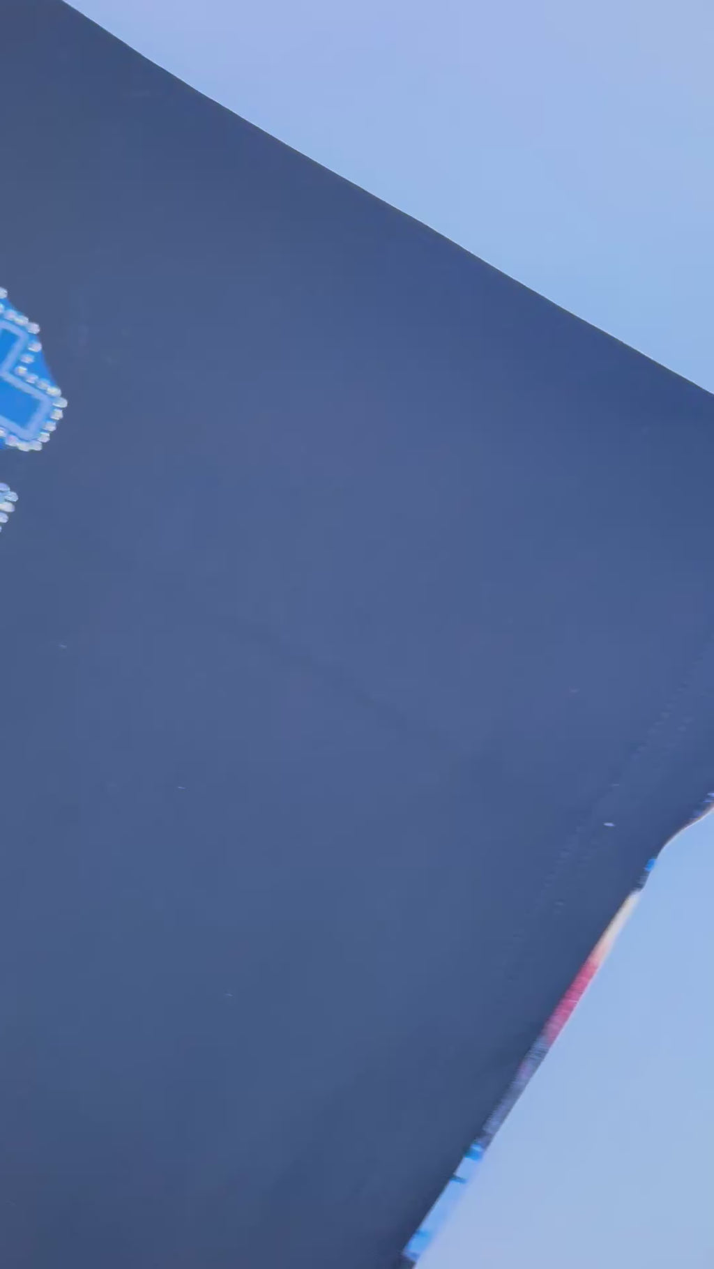 The Blind Cupid Rhinestone Luxury Blue