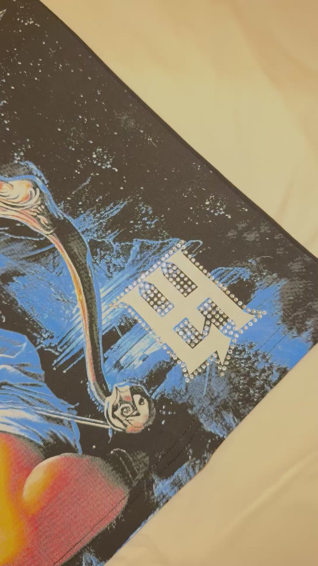 The Blind Cupid Rhinestone Luxury Blue